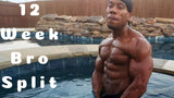 12 Week Bro Split Program (with form tutorial vids)